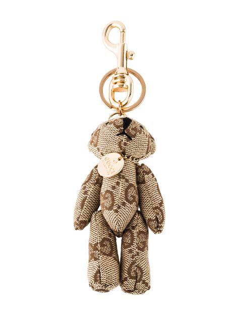 gucci bear keychain|gucci keychain vintage.